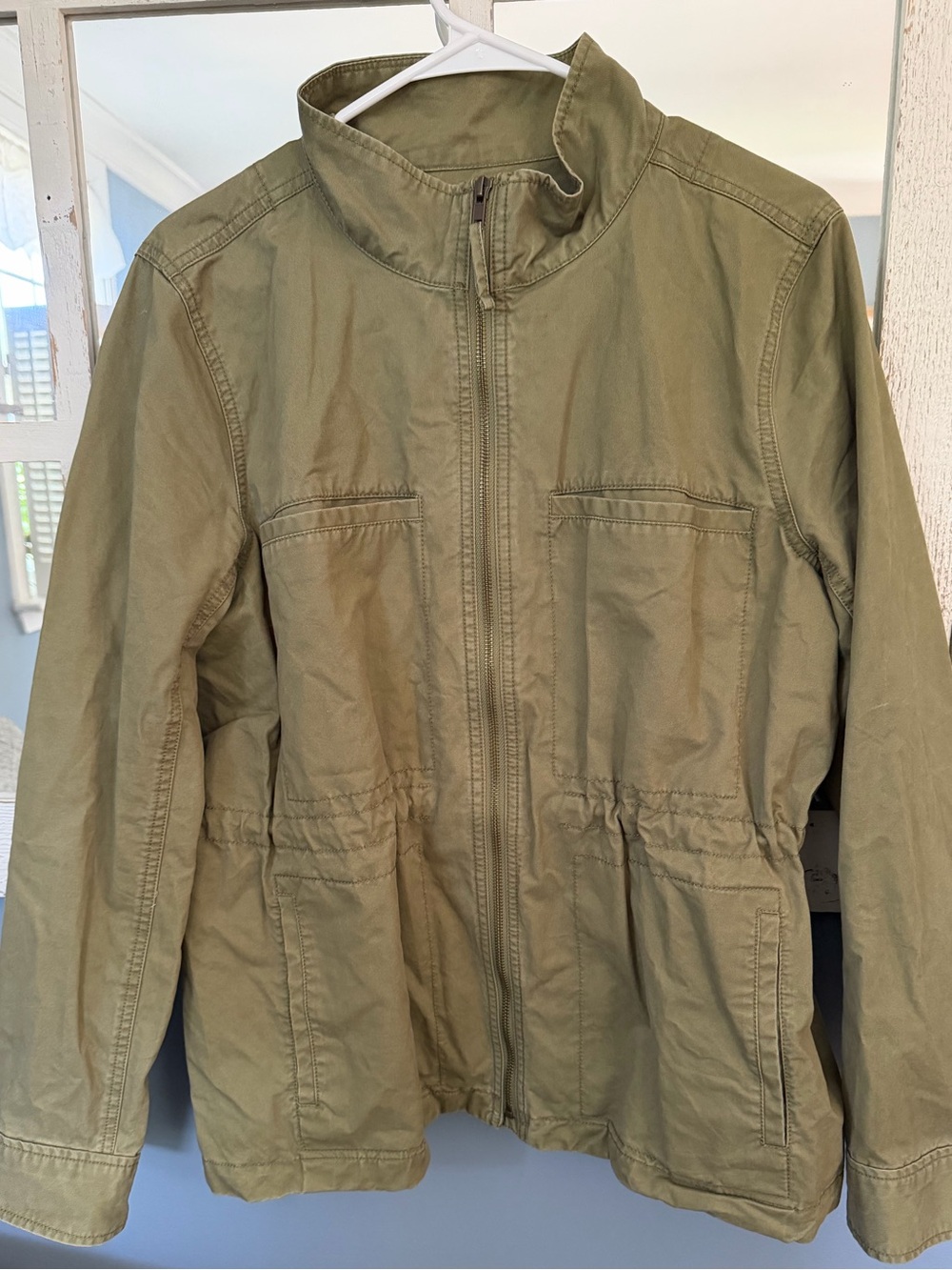 J.Crew Olive Green Utility Field Jacket Women’s XL